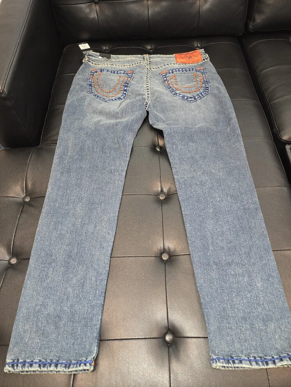 True Religion Slim Straight Light Blue Men's Jeans
